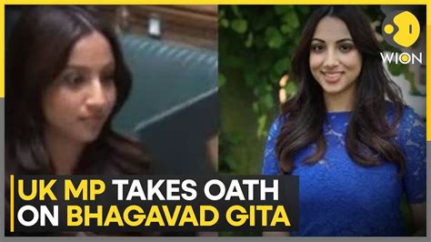 Indian Origin UK MP Shivani Raja Takes Oath Of Bhagavad Gita After