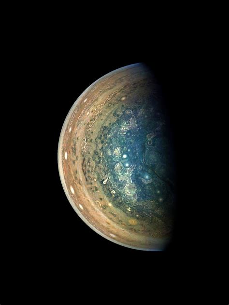 Jupiters South Pole Nasas Latest Release Shows Breathtaking Images