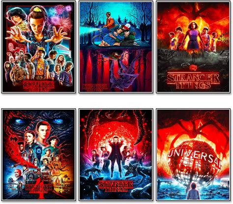 Poster Stranger Things Cm X Cm Affiches Stranger