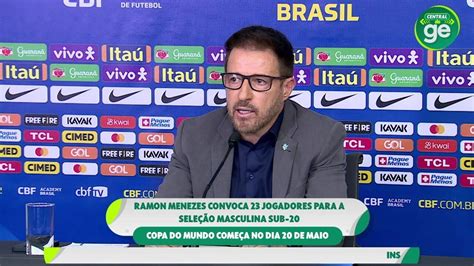 V Deo Veja O Momento Em Que Ramon Menezes Anuncia Os Convocados Para O