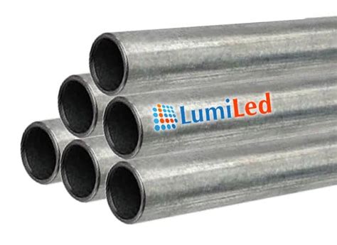 Tubo galvanizado o que é vantagens e aplicações Lumiled