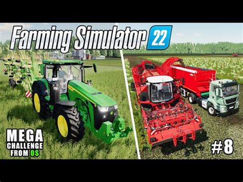 MEGA Challenge From 0 On FLAT MAPEp 8Farming Simulator 2022