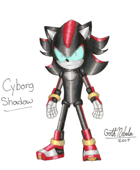 Sonic Boom: Cyborg Shadow (fan made) by GothNebula on DeviantArt