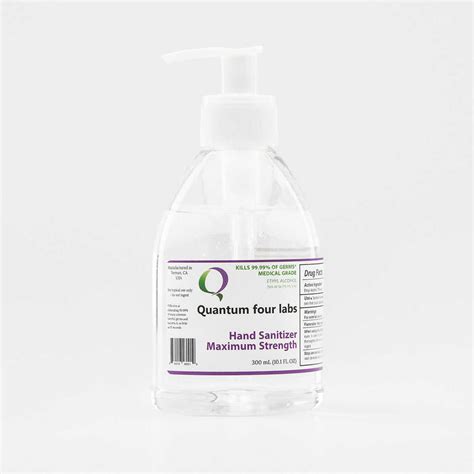 Medical Grade Hand Sanitizer | Quantum Four Labs