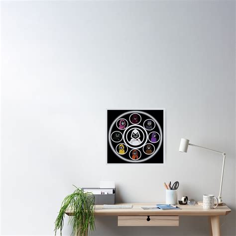 "Raven Emotions" Poster for Sale by MonkeyLi | Redbubble