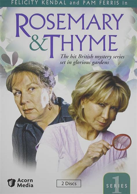 Amazon.com: Rosemary & Thyme: Series 1 : Felicity Kendal, Pam Ferris ...