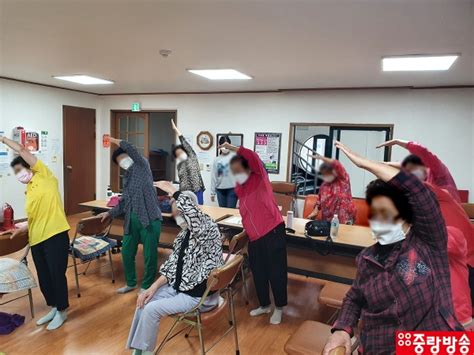 중랑구 망우3동 경로당 어르신 건강프로그램 진행 중랑신문