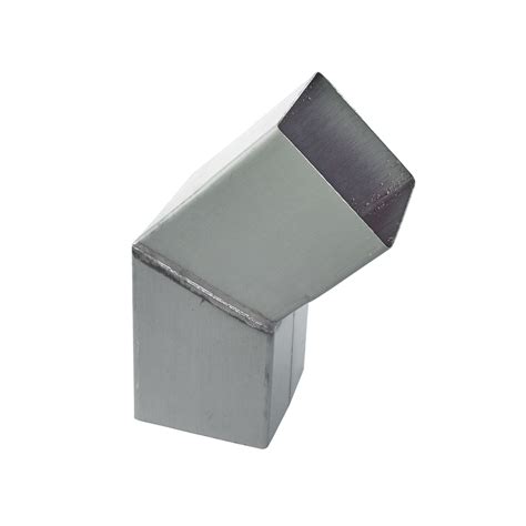 RHEINZINK PrePATINA ECO ZINC Blue Grey Bocht Vierkant Verstek 100x100mm