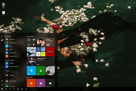 Windows S New Start Menu Design Revealed In Leaked Screenshot The
