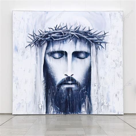 A Large Painting Of Jesus Christ Background, Painting, Jesus, Christ Background Image And ...