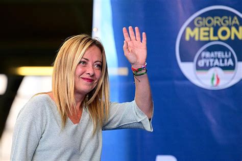 Giorgia Meloni Jur Como La Primera Mujer Premier De La Historia De