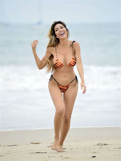 Farrah Abraham In A Skimpy Tiger Bikini Gotceleb