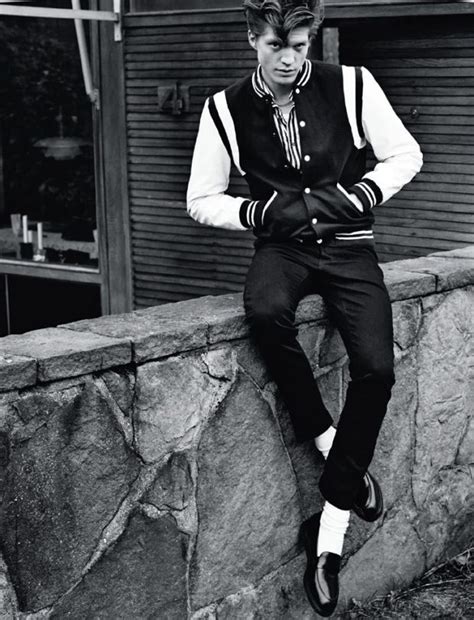 Jonatan Frenk Is A Greaser For Selected Homme The Fashionisto Greaser Style 50s Style Men