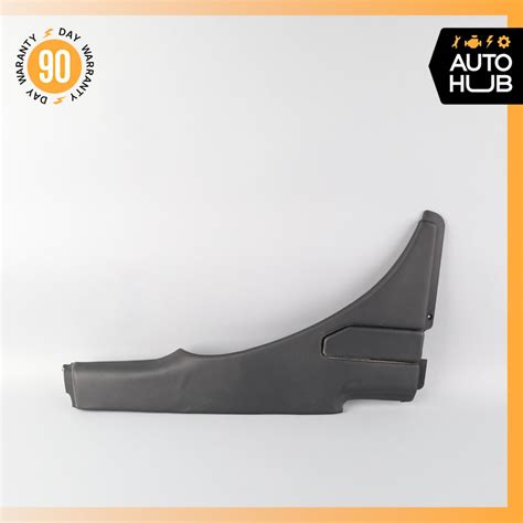 07 12 Mercedes R230 SL550 SL55 AMG Left Side Edge Cover Trim Flap Panel