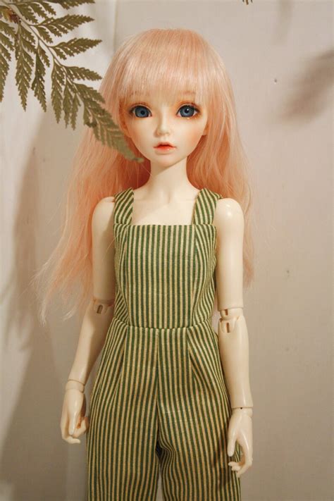 Bjd Minifee Clothes Pdf Pattern Slim Msd Jumpsuit Sewing Etsy