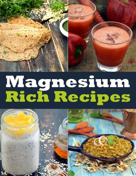 Magnesium rich Indian recipes | Top 10 magnesium rich foods | 100 Magnesium rich vegetarian ...