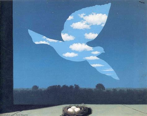 Reproduções De Arte O Retorno 1940 por Rene Magritte Inspirado por