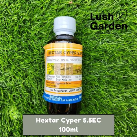 Hextar Cyper 5 5EC 100ML Cypermethrin Racun Serangga Kumbang Tanduk