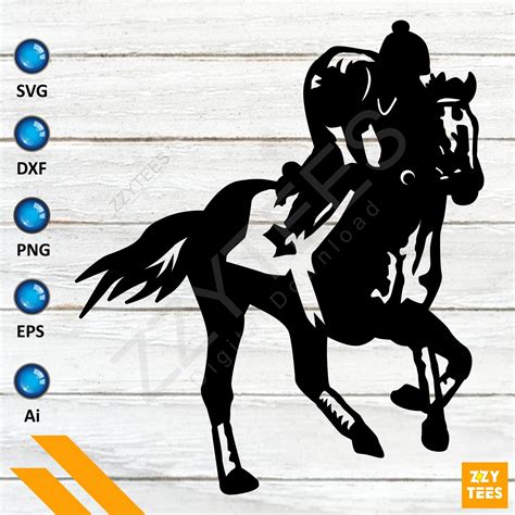 Horse Racing Silhouette Svg Png Kentucky Derby Horse Svg Etsy Uk