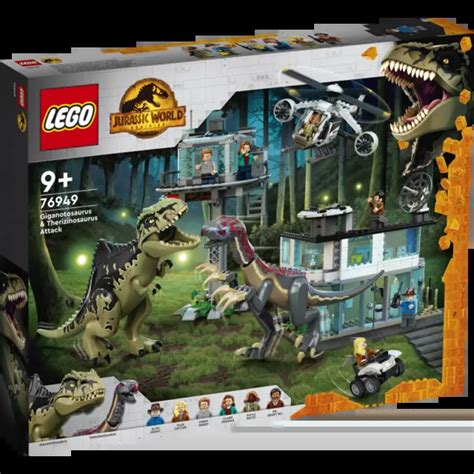 LEGO GIGANOTOSAURUS & Therizinosaurus Attack 76949 $199.99 - PicClick AU