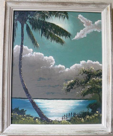 Original Florida Highwaymen Oil Painting In By Carolschiffstudio 1595