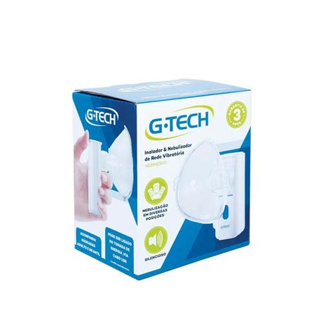 Inalador E Nebulizador De Rede Vibrat Ria G Tech Nebmesh Material