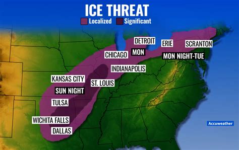 Ice Storm Causes Water And Travel Issues Across The Southern Us