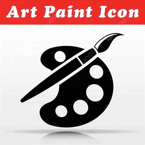 seni cat vektor ikon gambar desain ilustrasi artistik vektor