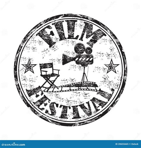 Film Festival Rubber Stamp Stock Vector Illustration Of Film 20655665