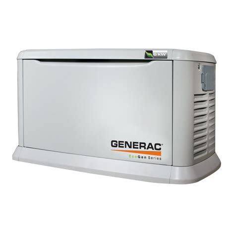 Shop Generac Ecogen 6000 Watt Lp Standby Generator At