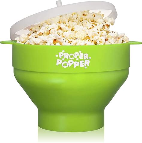 Amazon De The Original Proper Popper Mikrowellen Popcorn Popper