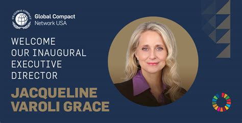 United Nations Global Compact Network Usa Names Jacqueline Grace Inaugural Executive Director News