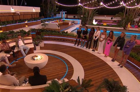 Love Island First Look Islanders Fight Back Tears As Popular Girl Is