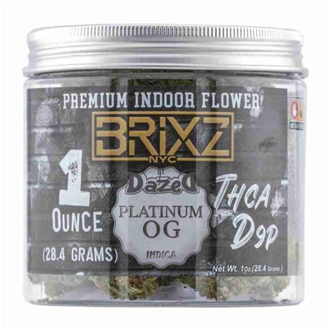 Brixz THC A D9P Premium Indoor Flowers 1oz