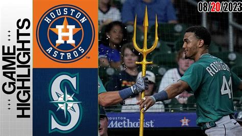 Seattle Mariners Vs Houston Astros GAME HIGHLIGHTS TODAY August 20