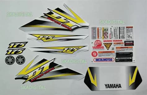 Kit Completo De Calcoman As Yamaha Dt Modelo Nuevo En Venta En