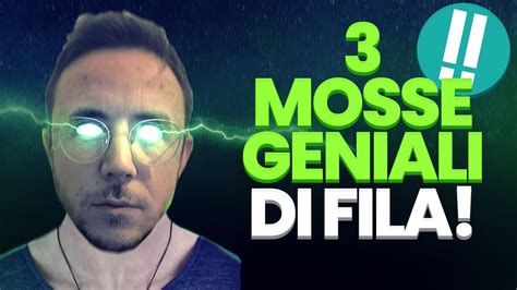 3 MOSSE GENIALI DI FILA YouTube