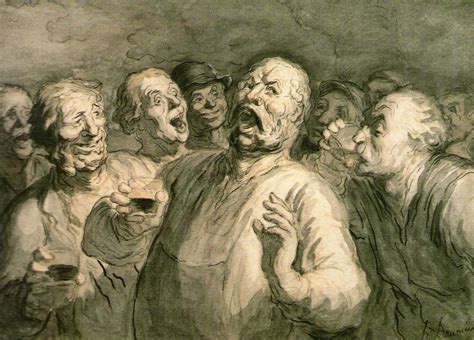 Luis Trimano Arte Gr Fica Honor Daumier Os Bebedores L Piz E