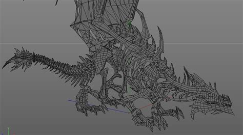 Dragon Skeleton 3D Model - TurboSquid 1259128