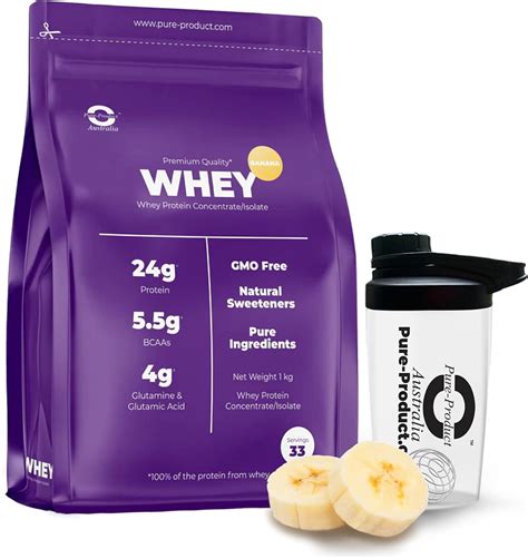 Pure Product Whey Protein Isolate Concentrate Protein Powder