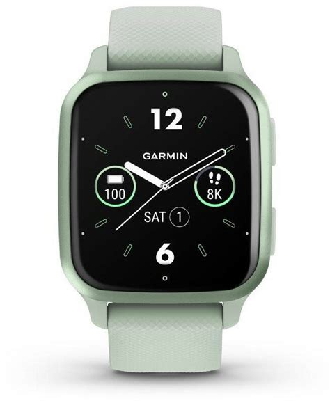 Garmin Venu Sq Metallic Mint Cool Mint Band Hodinky