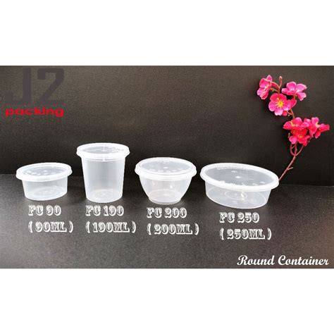 Microwave Food Container 50pcs Round Disposable Food Container With