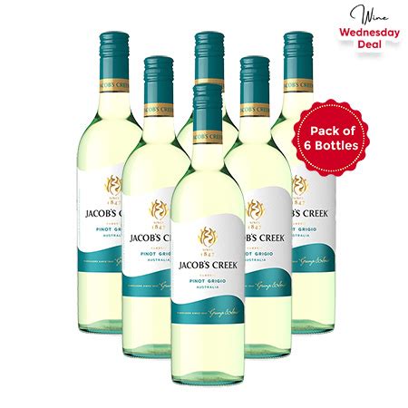 Jacobs Creek Pinot Grigio Ml Pack Of Bottles Liquor World