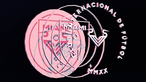 Fichier D Logo De L Inter Miami Keychan Imprimable Et Rendu Possible