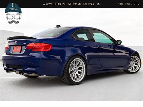 2011 BMW M3 E92 6 Speed Manual Competition Pkg Interlagos Blue 16k