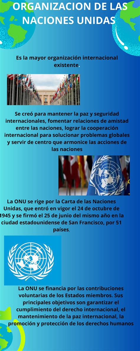 Organisacion De Las Naciones Unidas La Onu Se Financia Por Las