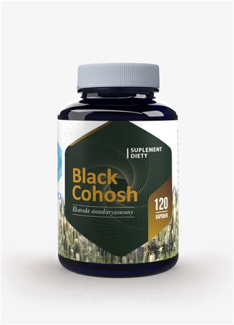 Black Cohosh Extract 120 kapsułek - Zawiera wyciąg z korzenia pluskwicy ...