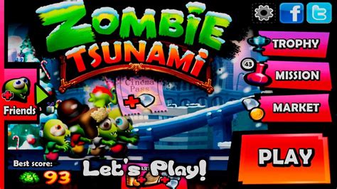 Zombie Tsunami Gameplay Get Free Diamonds Youtube