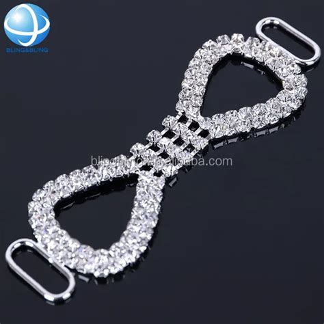 Swimwear Crystal Rhinestone Bikini Connectors Buckle Metal Chain Buy