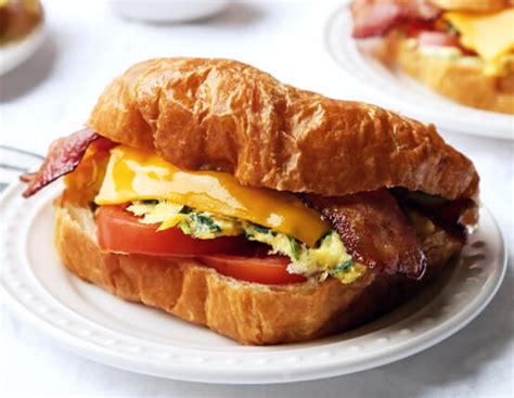 Blt Breakfast Sandwiches Jones